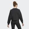 Adidas Women S looSe Layer Sweat 3 Stripe Crewneck Sweater Jl6...