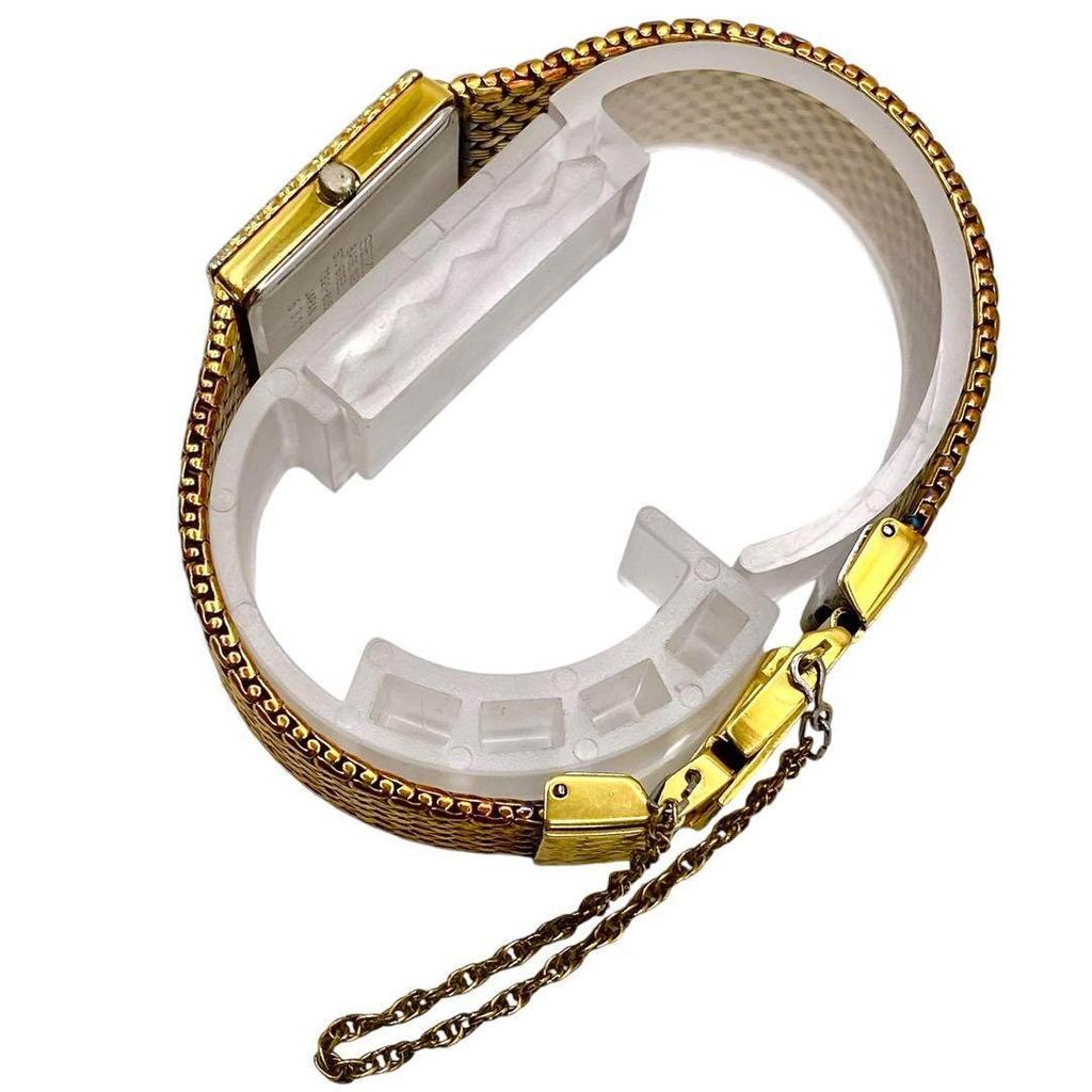 [USED] SEIKO Exceline Chain Square Women's Watch 1175