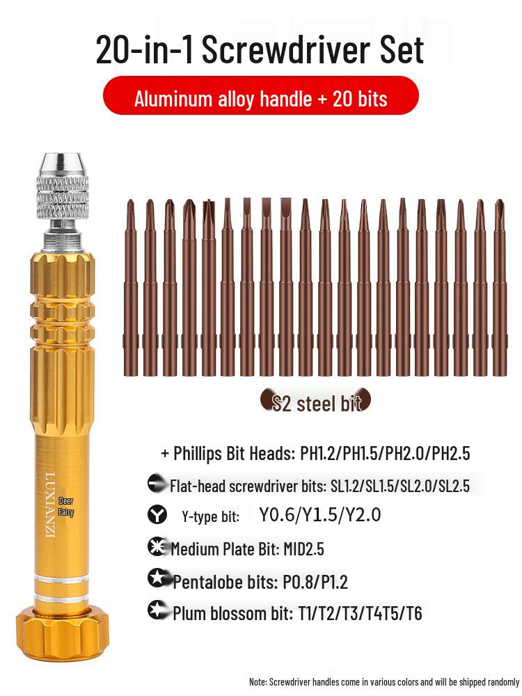 Smartphone Repair Screwdriver Set for Samsung & Apple