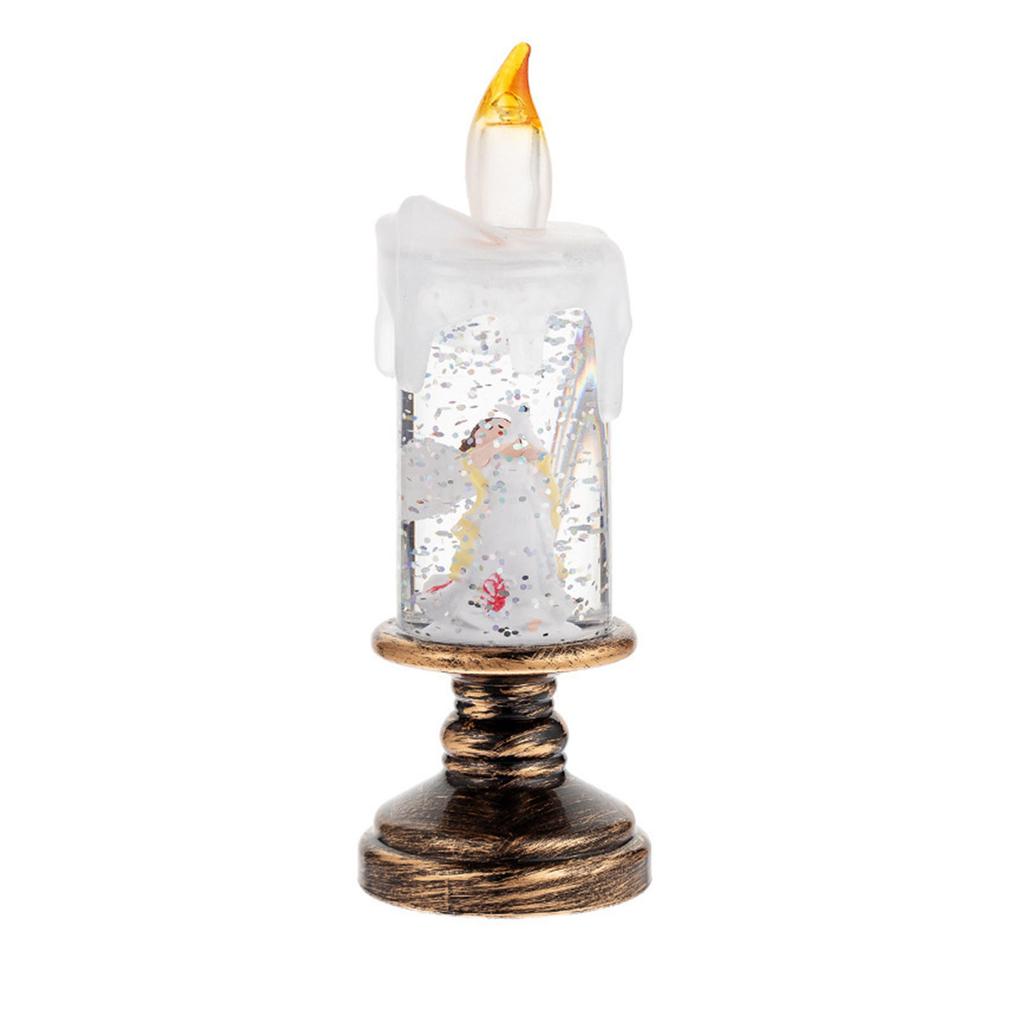 Hristmas Decorations, Candle Lights, Snowflake Lights, Christmas Crystal Ball Lights