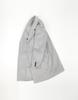 Ikalook Single Three-Button Grey Winter Coat Co107