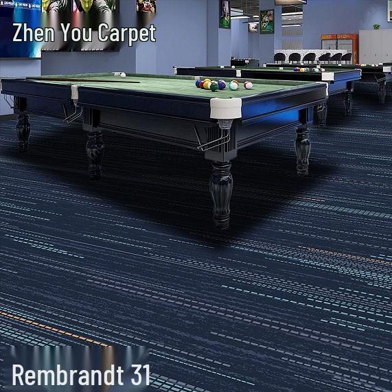 Fire-Resistant, Durable, Colorfast Billiard Room Nylon Carpet 650g