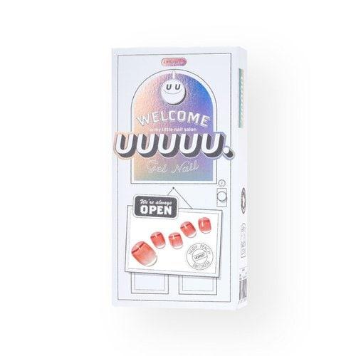 Nudie Peach Gel Pedi