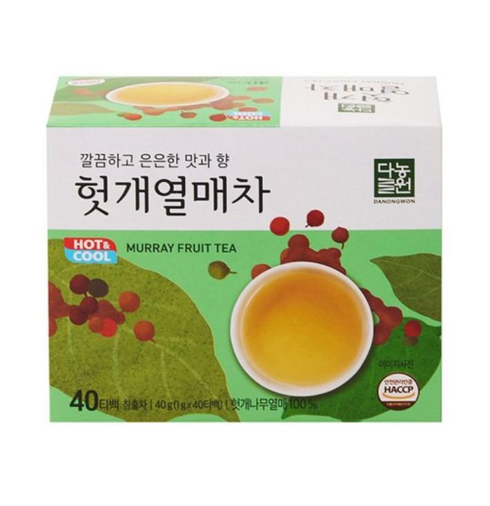 

Danongwon Hovenia Dulcis Fruit Tea Bags (40 Sticks) 1 box