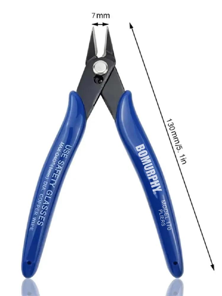Hand Tools Pliers Multi Functional Tools Electrical Wire Cable Cutters Cutting Side Snips Flush Electronic Pliers