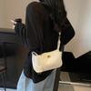 New fashion oblique span small square bag women's 2025 winter Korean version high-end niche trendy casual shoulder bag