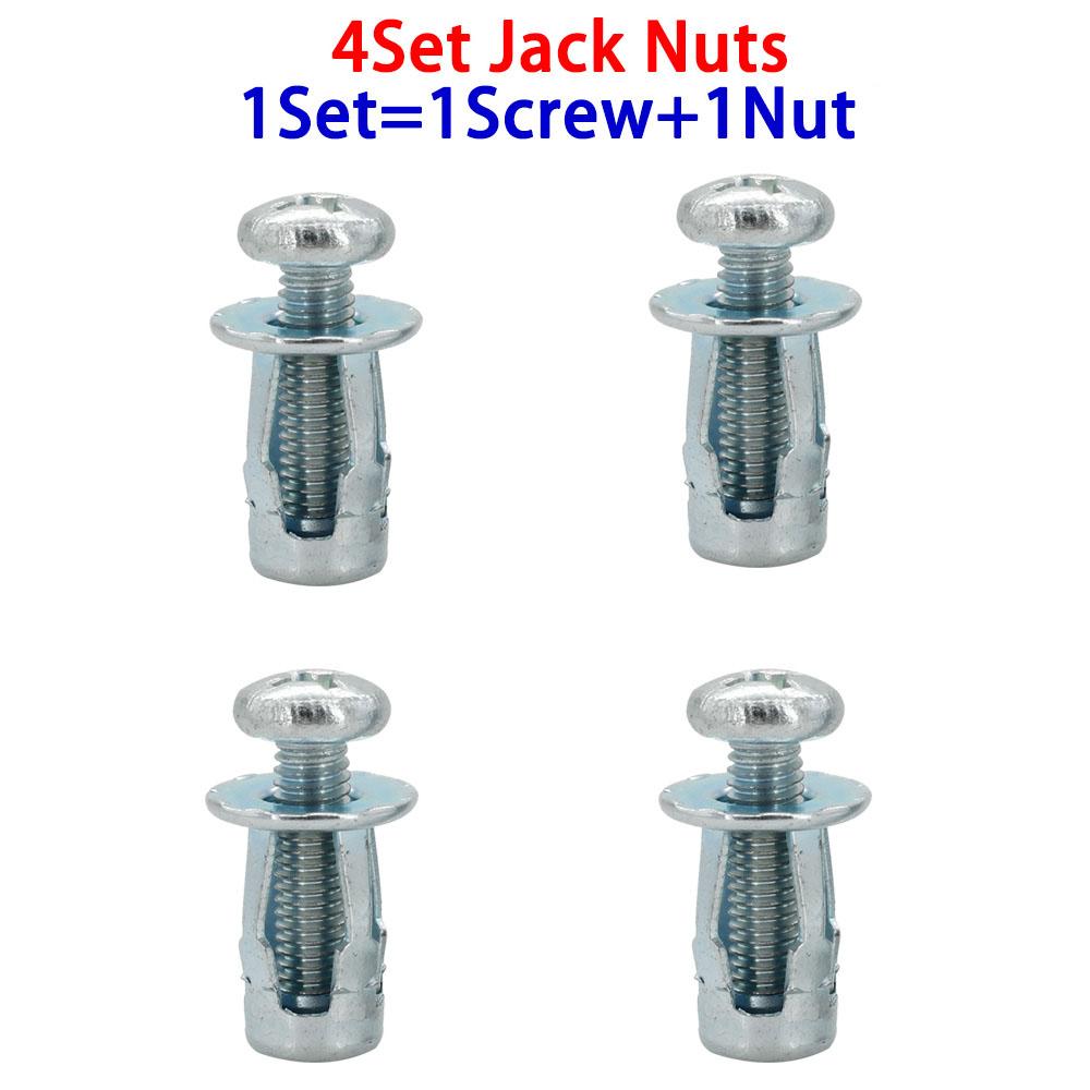 M4 M5 M6 M8 Petal Shape Metal Nut Expansion Screw Molly Jack Nuts Jacknut License Plate Fix Panel Clamp Lock Rivet Nut Rivetnut