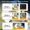 Clip on Fence Solar Lights Motion Sensor Clip on Solar Motion Lights Outdoor Security Lighting for Gate Patio Deck Backyard