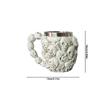 Halloween Retro Skull Coffee Cup Home Decoration Item Standing Knight Mug Gift
