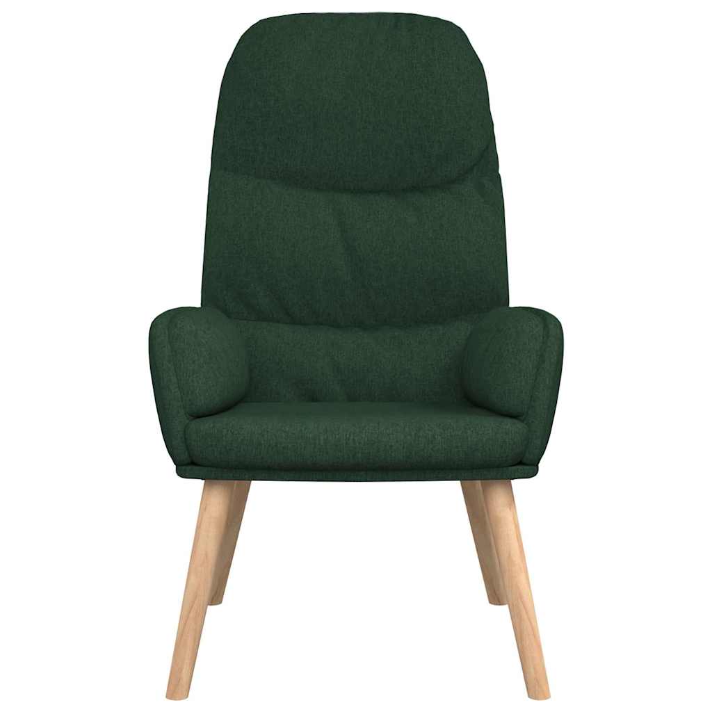 Recliner Dark Green Fabric