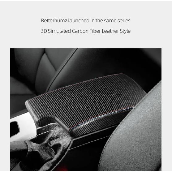 For BMW E90 E92 E93 3 Serie 2004-2011 Made of Alcantara Wrap Armrest Box Panel Cover Trim M Performance Car Interior Accessories