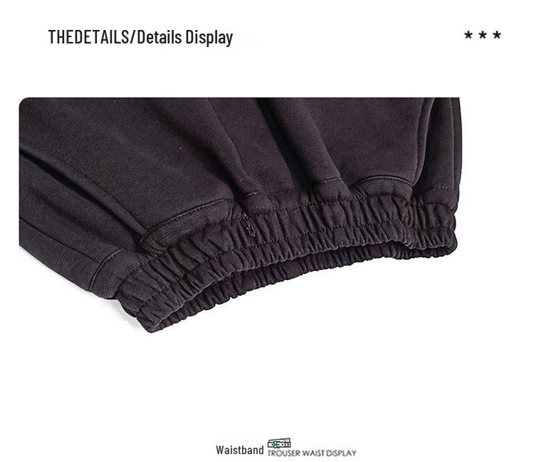 2025 New Boys' Fleece-Lined Thick Trousers: Autumn/Winter Korean-Style Sweatpants for Older Kids