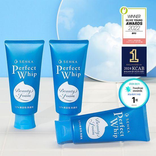 Senka Perfect Whip Facial Wash 120g* 3 Pack Promotion