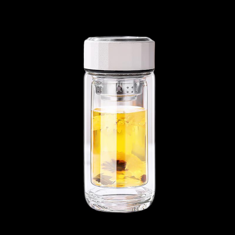 Shangqi Double-Layer High Borosilicate Glass Tea Cup