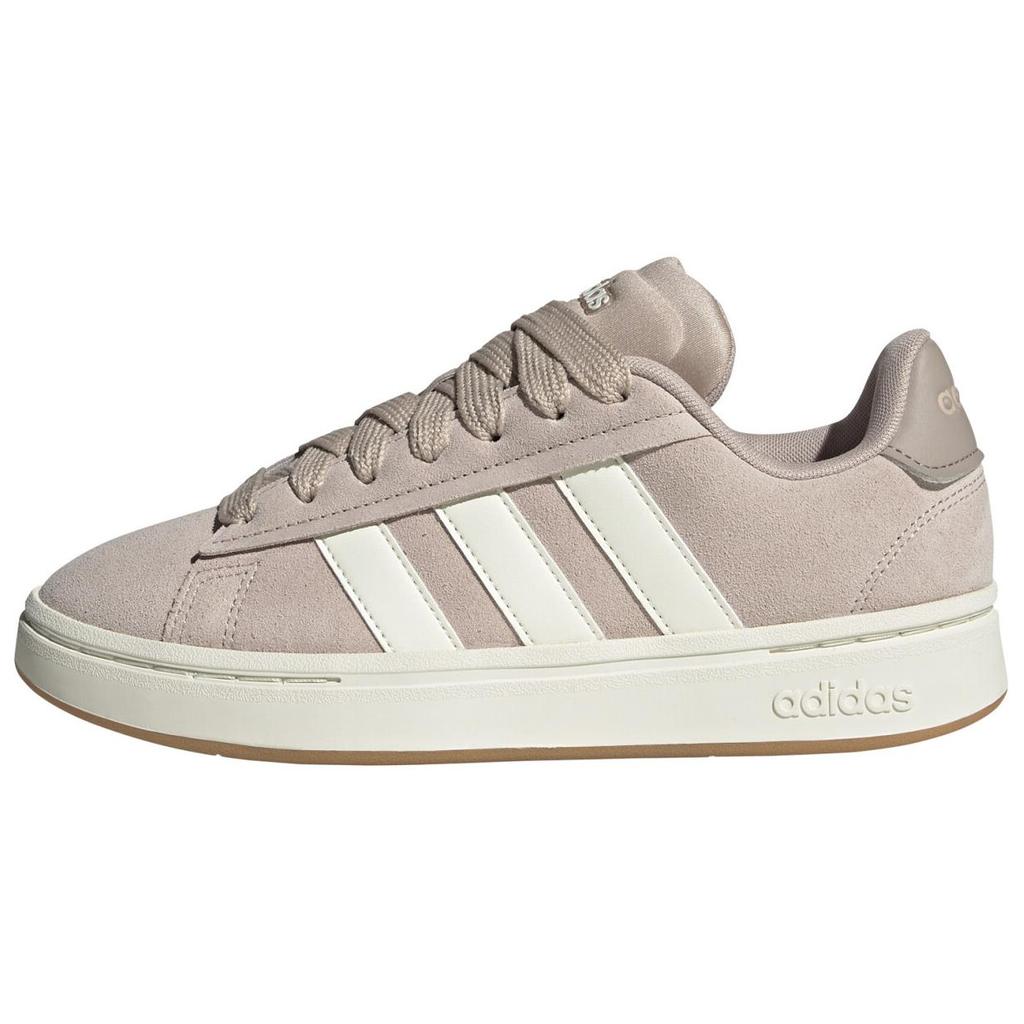 Adidas Grand Court Alpha 00S Comfortable Versatile Shock Absorbing Lightweight Low Top Tennis Shoes Women Sneakers Pink White JI1719