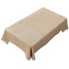 Tablecloth, rectangular table, Nordic tablecloth, napkin, waterproof and oil-proof tablecloth, placemat, solid color imitation linen tablecloth