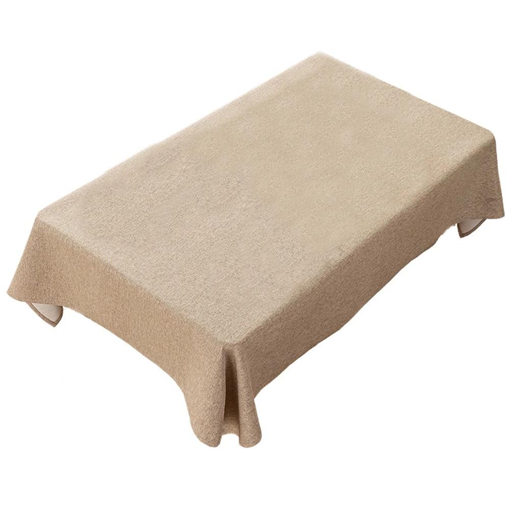 Tablecloth, rectangular table, Nordic tablecloth, napkin, waterproof and oil-proof tablecloth, placemat, solid color imitation linen tablecloth