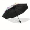 1pc Hello Kitty Angel Wings Umbrella with Plastic Handle,Suitable for All Seasons Home Travel Outdoor UmbrellaSanlio601
