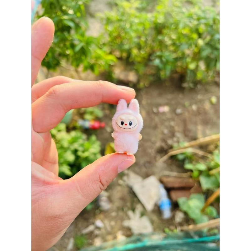 

Большие стоячие фигурки Лабубу, аксессуары для DIY, мини-плюшевые куклы Лабубу, милые зернышки