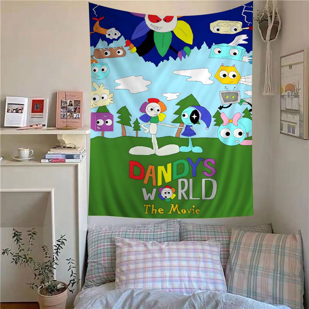 

Гра D-Dandys World Настінний гобелен DIY для вітальні, дому, гуртожитку, декор, настінне мистецтво 70x115 cm