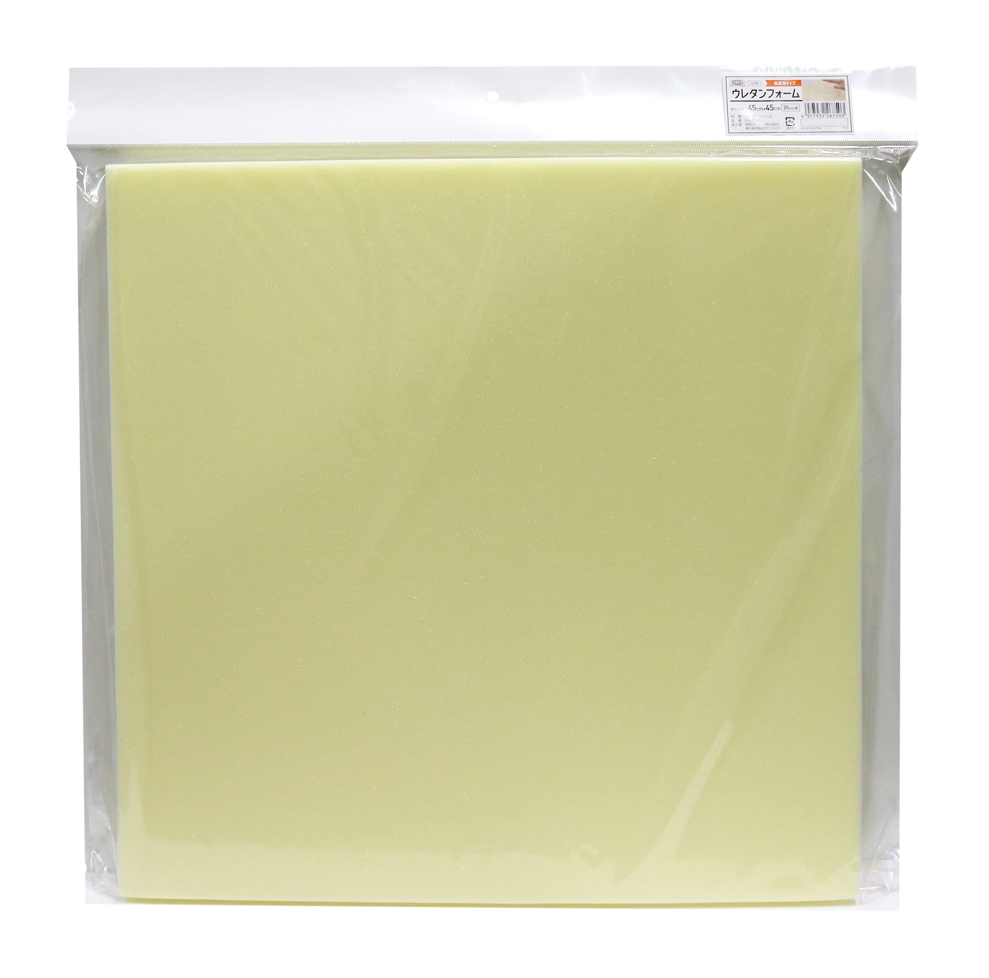 

Meiwa Gravure Реставрация стула Низкоэластичный уретан 45см x 45см x 35мм Толщина LO-4535 кремовый