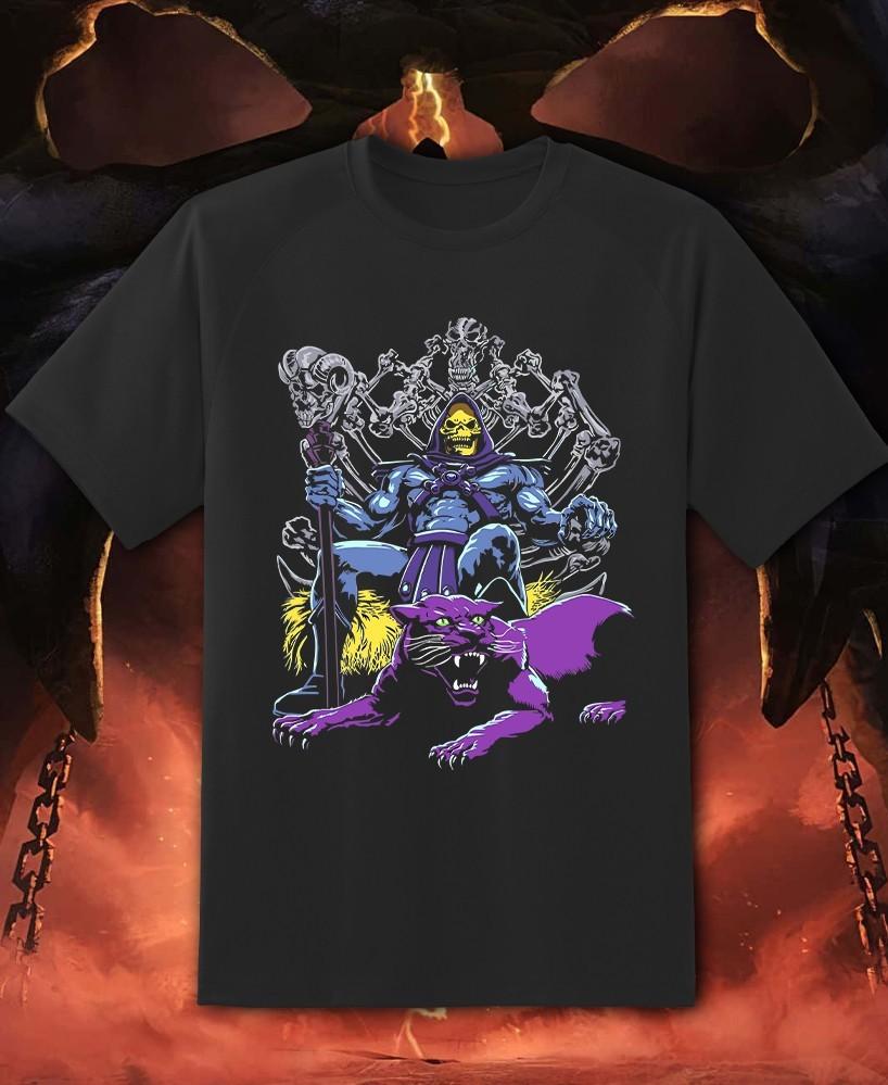 Skeletor Big Logo He-Man He Man T Shirt Youth M - Adult 6XL Fast Ship! Unisex T-Shirt
