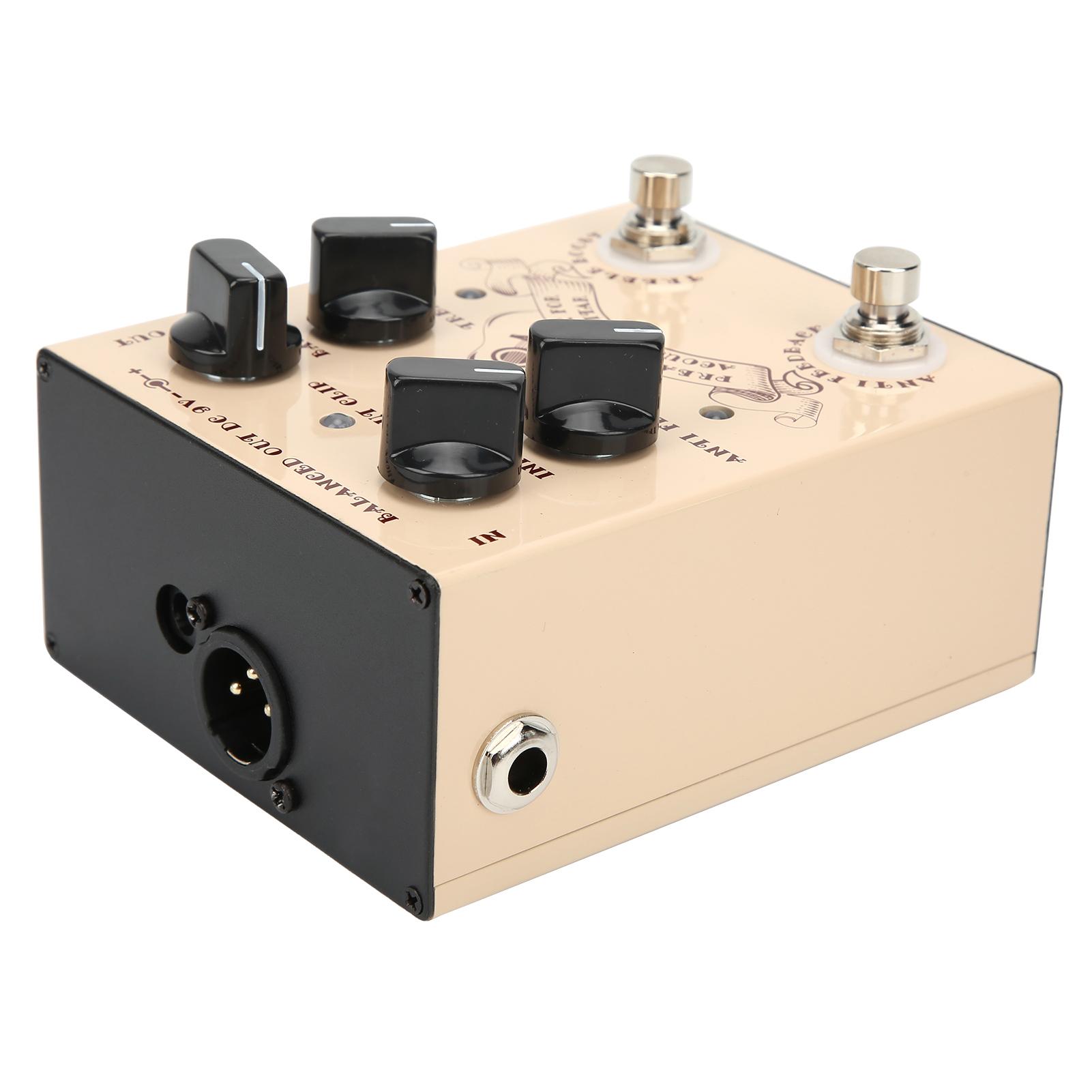 

Педаль эффектов для акустической гитары DI Box, корпус из алюминиевого сплава, аксессуары для музыкальных инструментов