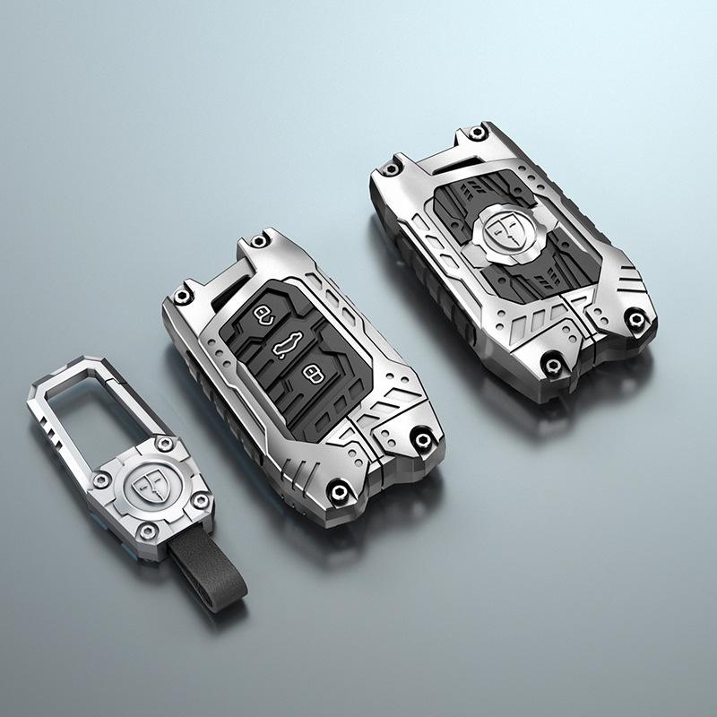 Car Key Case for Volkswagen Sagitar, Passat, and Lavida - Protective Shell and Buckle