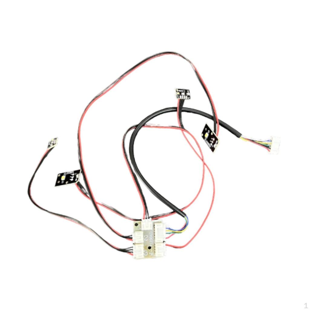 RC Light Linkage Set System Practical Spare Parts Led Lights Kit Group for MN82