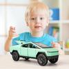 1:32 Scale Zinc Alloy Golden Pickup Truck Model Toy, With Sound And Light Effects, A Birthday Or Christmas Surprise Gift For Boys And Girls