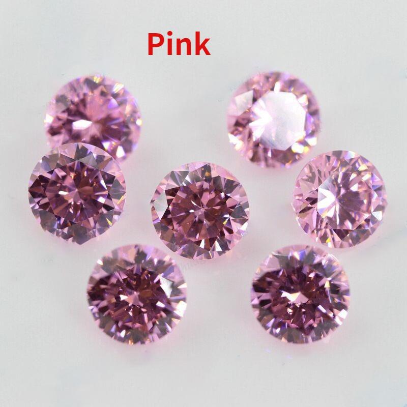 Rund briljantskjæring 5,0 mm til 12,0 mm D Farge Moissanites løs stein diamantring smykker armbånd materiale høy kvalitet