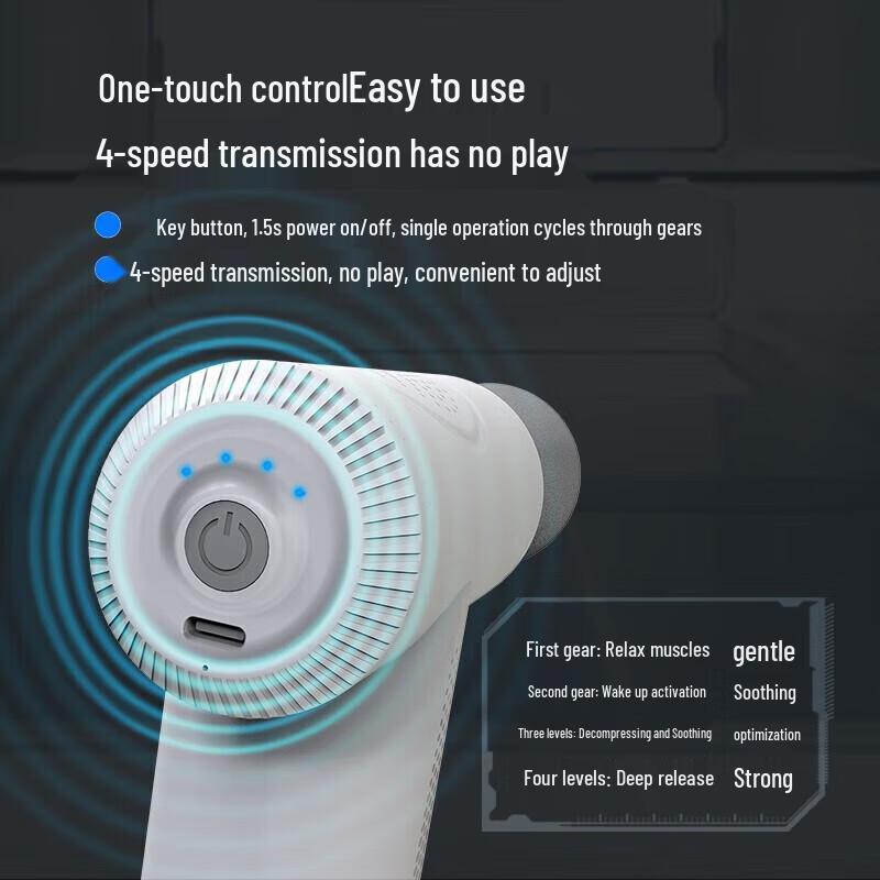 Hezheng Percussion Massage Gun CN Plug (adapter Included)