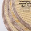 Eco-Friendly Bamboo Dumpling Tray Multi-Purpose Dumpling Display Pad Food Storage Plate  Party Use