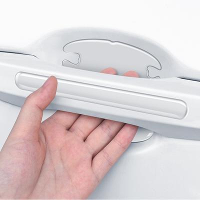 Pegatinas protectoras transparentes para manija de puerta de automóvil, pegatinas para cuenco, protección antiarañazos, anticolisión, tira transparente invisible