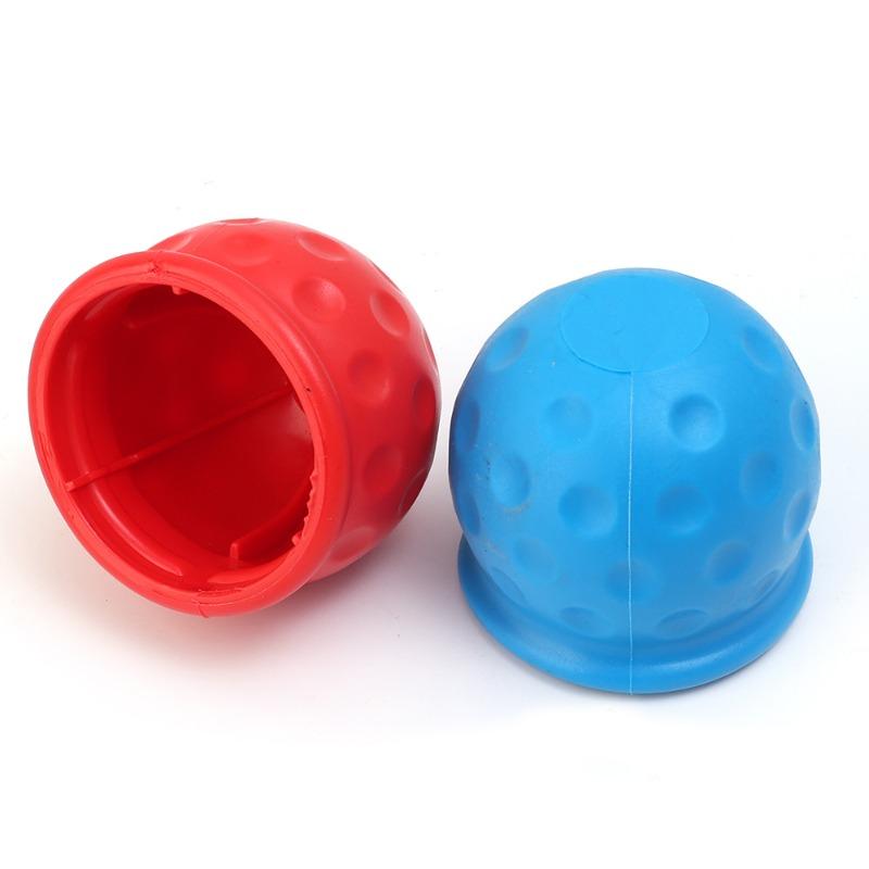 Autoanhänger-Kugelkopf-Schutzabdeckung Auto-Yacht-Anhänger-Kugelkopf-weiche Kugelabdeckung Farbige Anhängerkupplungskugeln PVC-Kugelabdeckung