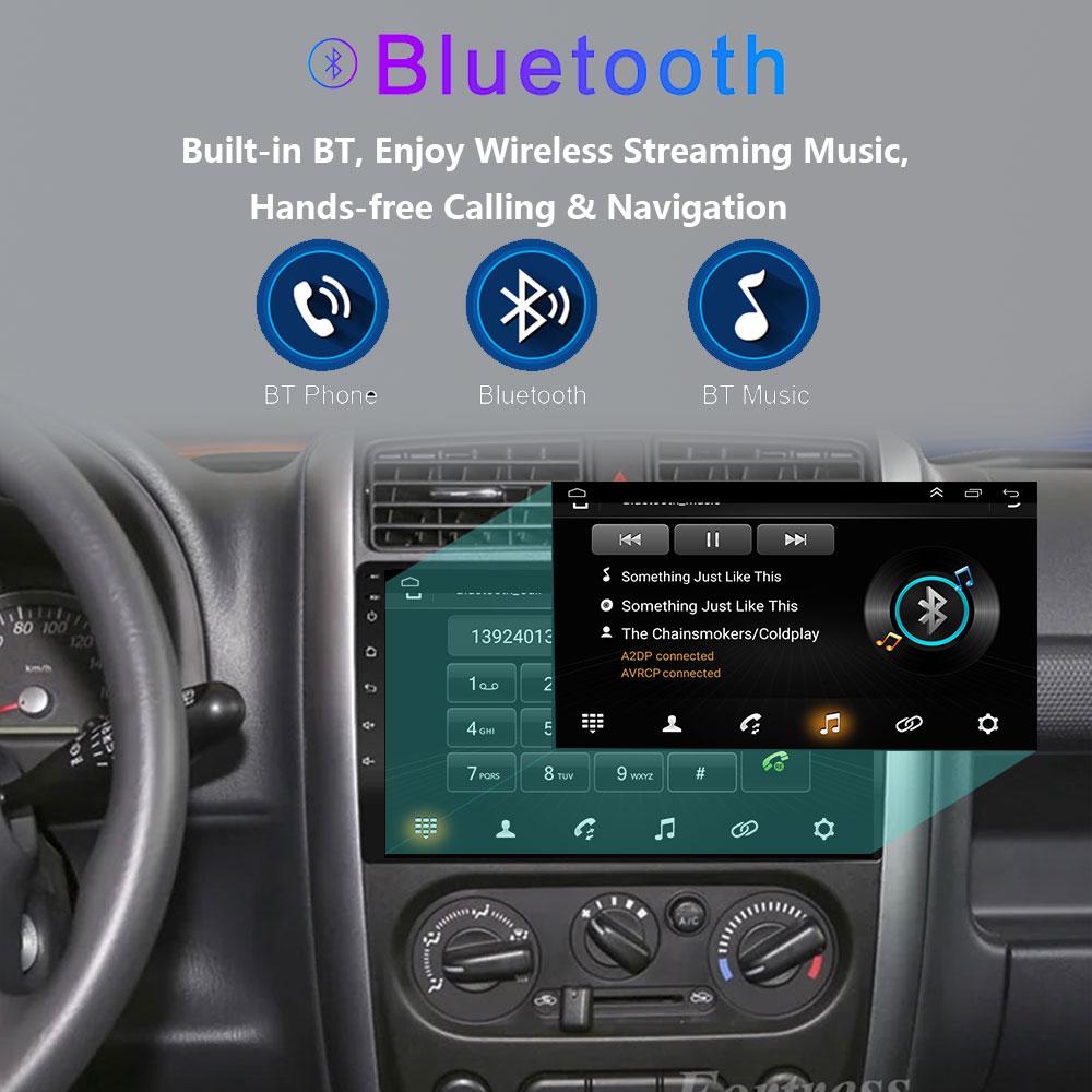 9" Auto android 12 Car Multimedia For Suzuki Jimny 2005-2019 2Din Navigation GPS 4G Carplay Wirerless Car AutoRadio Video Player
