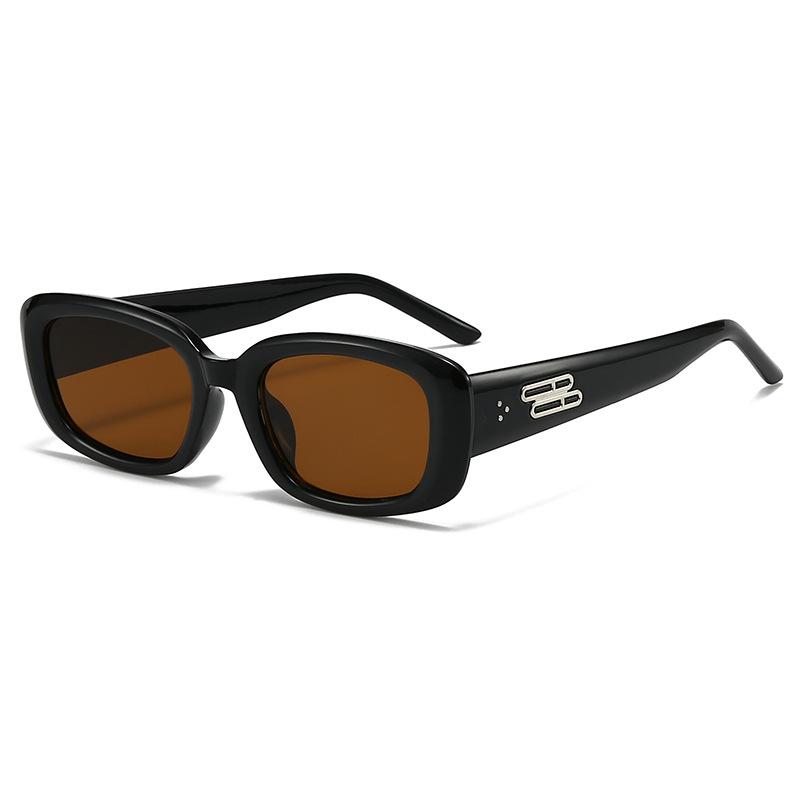 New retro fashion personality versatile European and American sunglasses unisex high-end UV protection sunglasses