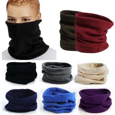 Great Ring Scarf Wind-proof Excellent Craftmanship Fleece Warm Keeping Circle Loop