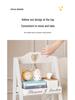 High-Quality Folding Storage Rack for Kitchen & Bathroom