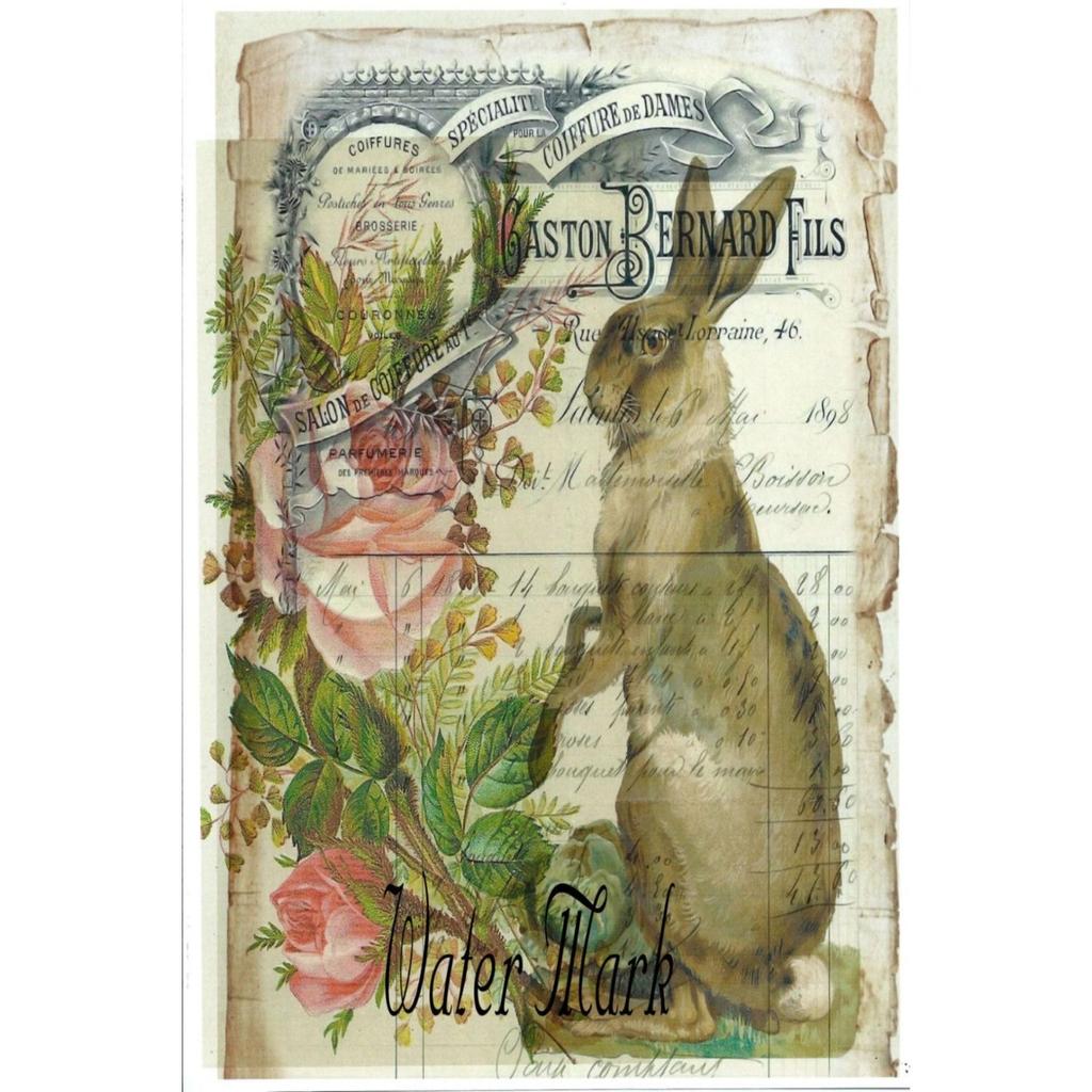Easter Metal Wall Art Decor Vintage Cartoon Bunny Rabbit Rustic Tin Sign Home