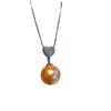 Australian Fritillary Pearl Pendant Female Cold Wind Gold Pearl Necklace Bone Chain Female