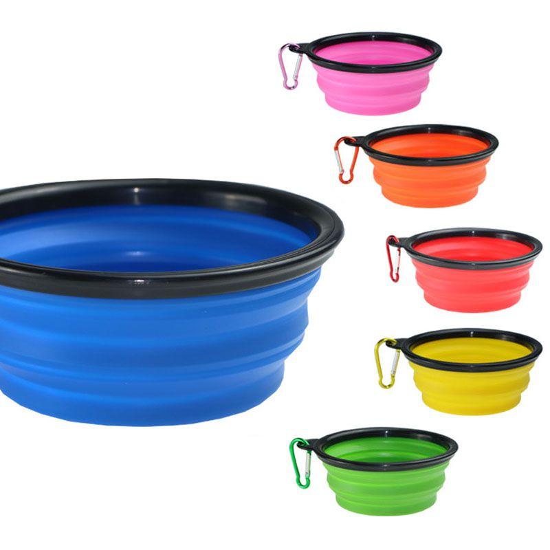 Compact 350ml Collapsible Dog Bowl For Convenient Feeding And Hydration On The Go