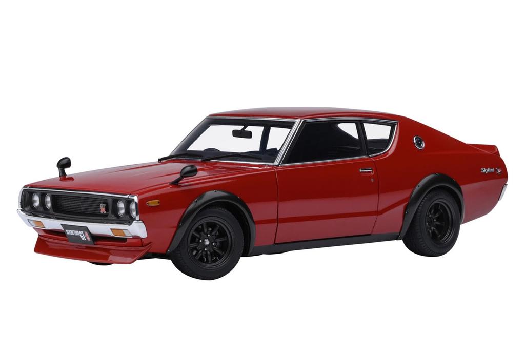 AUTOart Scale Nissan Skyline Tuned Version Red Finished Model 77468 1/18 2000GT-R (KPGC110)