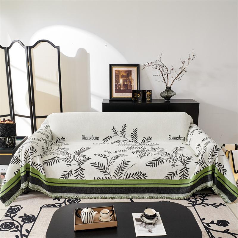 

Modern wind all-inclusive sofa cover Chenier non-slip and non-staining sofa cover universal sofa towel for all seasons sofa towel custom one square