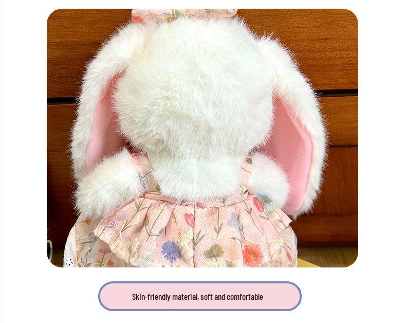 New Pastoral Cute Little Rabbit Plush Toy Doll - Perfect Gift for Girlfriend