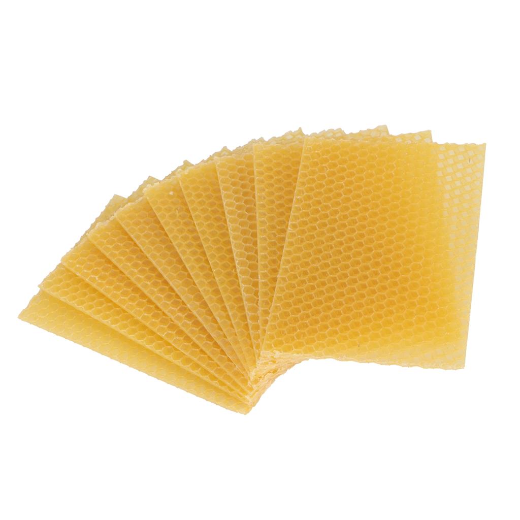 10 ks včelařský voskový základ pro včelí vosk rám pro leštění podlahy nábytku