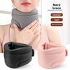 Cervical Collar Neck Support Brace Breathable Cotton Cover for Cervical Pain Relief Airplane Travel Nap Home Office Use