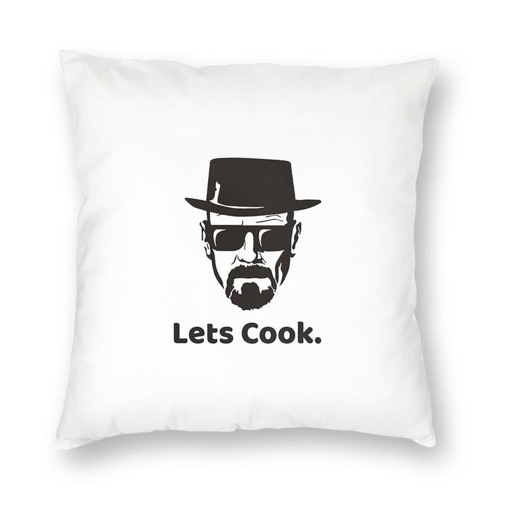 Breaking Bad - Heisenberg Face Mask Square Pillowcase Pillow Cover Cushion Throw Pillow for Home Bedroom Car
