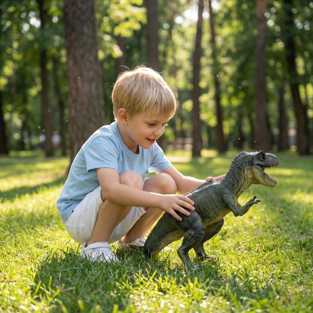 Large Realistic Brachiosaurus Dinosaur Model Figure Toy Gift for Kids