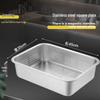 304 Stainless Steel Perforated Deep Steam Tray